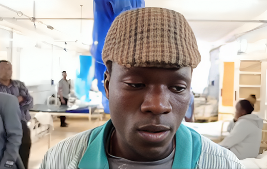Felix Onyango, a survivor of the tragic accident that claimed the lives of 11 Kenyatta University (KU) students