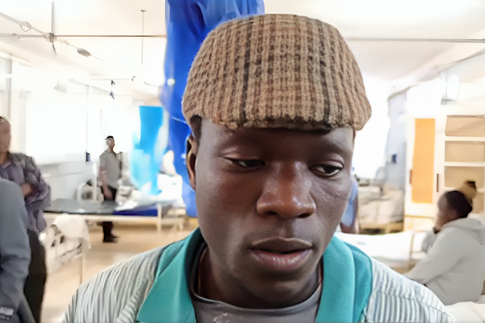 Felix Onyango, a survivor of the tragic accident that claimed the lives of 11 Kenyatta University (KU) students