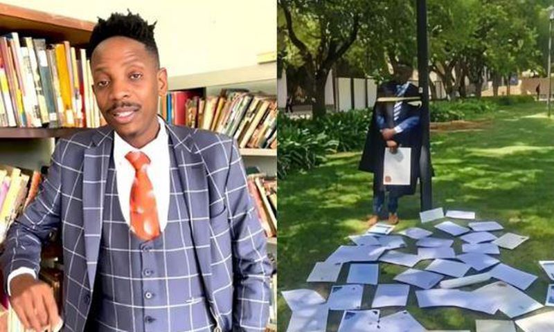 We have secured 400 jobs - Eric Omondi offers to help jobless man in viral photo