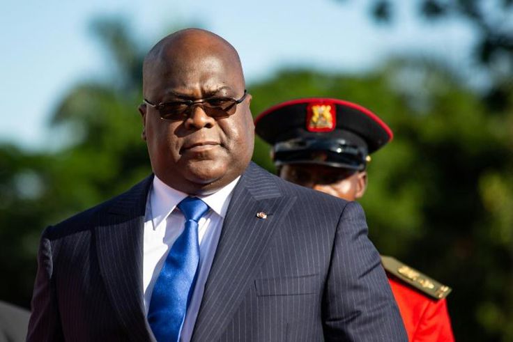 President of the Democratic Republic of Congo Felix Tshisekedi, seen here in November 2019, has called for a warmer relationship with Israel