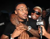 Harmonize (back) hugging Alikiba