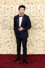 Simu Liu attends the 81st Annual Golden Globe Awards at The Beverly Hilton on January 07, 2024 in Beverly Hills, California. (Photo by Monica Schipper/GA/The Hollywood Reporter via Getty Images)