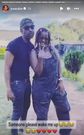 Jackie Matubia and the late Charles Ouda
