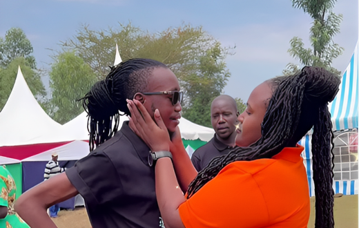 sandra Dacha consoles Akuku Danger after losing sister