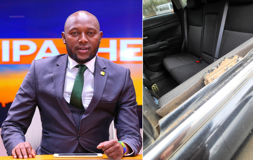 Stephen Letoo and his car