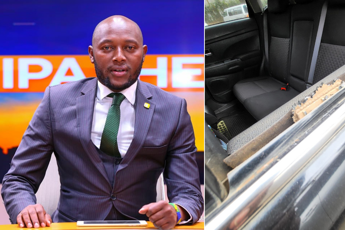 Stephen Letoo and his car