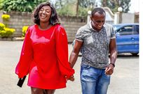 Philip Karanja and Kate Actress moments