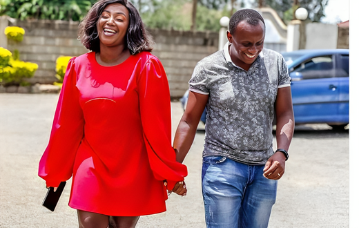 Philip Karanja and Kate Actress moments