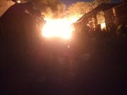 Fire blazes through stalls at Mutindwa Market