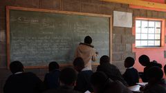 Students in class