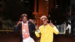 The late Fred Omondi and his brother Eric
