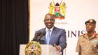 President William Ruto and Chief Justice Martha Koome at the launch of the Administration of Justice in Kenya Annual report 2021/2022