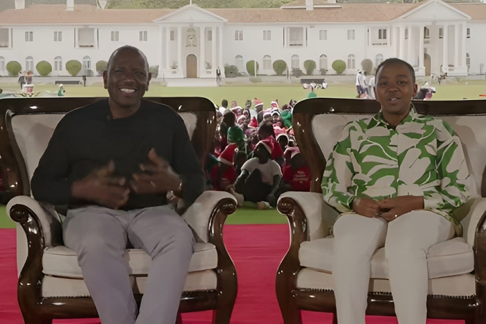 President William Ruto and First Lady Mama Rachel Ruto delivering their Christmas message