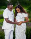 Commentator 254 and his girlfriend Moureen Ngingi