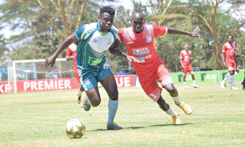 KCB defender Maurice Owino