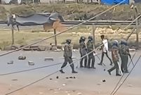 Mystery man who strolled past police during Wednesday protests