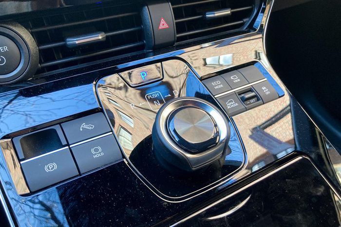 And another popular feature in electric vehicles — one pedal driving — is missing from the bZ4X. Theres a setting that slows the bZ4X down when you lift the right pedal, but it wont come to a full stop.