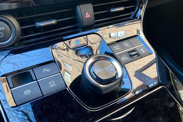 And another popular feature in electric vehicles — one pedal driving — is missing from the bZ4X. Theres a setting that slows the bZ4X down when you lift the right pedal, but it wont come to a full stop.