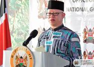 File image of Government Spokesman, Isaac Mwaura addressing the press