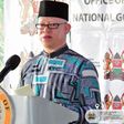 File image of Government Spokesman, Isaac Mwaura addressing the press