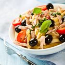 Pasta with canned tuna