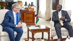President William Ruto meets with Bill Gates at State House in December 2022