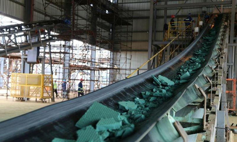 Raw cobalt at a processing plant in Lubumbashi. Demand for the mineral, especially in China, has sparked a surge in illegal mining in DR Congo