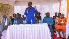 Azimio leader Raila Odinga