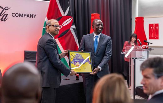 The Coca-Cola Wozzaah Zero Sugar drink was announced during President William Ruto's visit to the Coca-Cola headquarters in Atlanta on May 21, 2024.
