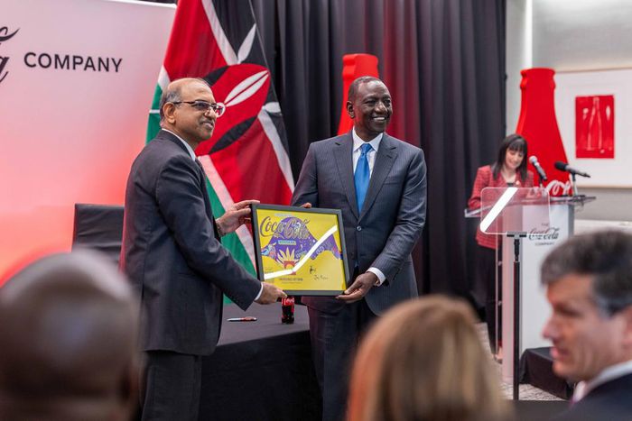 The Coca-Cola Wozzaah Zero Sugar drink was announced during President William Ruto's visit to the Coca-Cola headquarters in Atlanta on May 21, 2024.