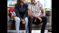 Abel Mutua & his wife Judy Nyawira