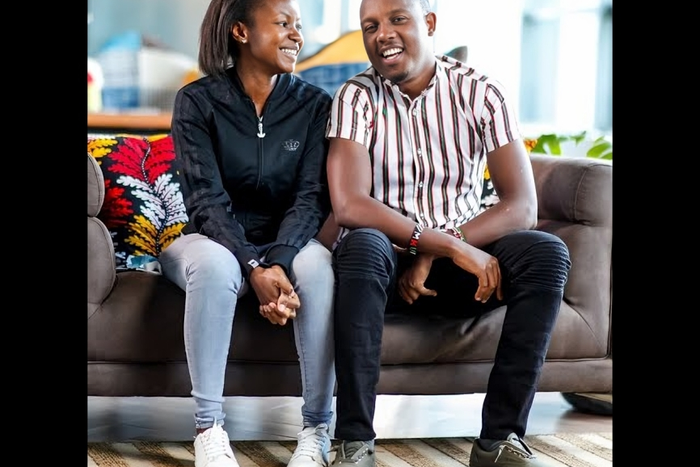 Abel Mutua & his wife Judy Nyawira