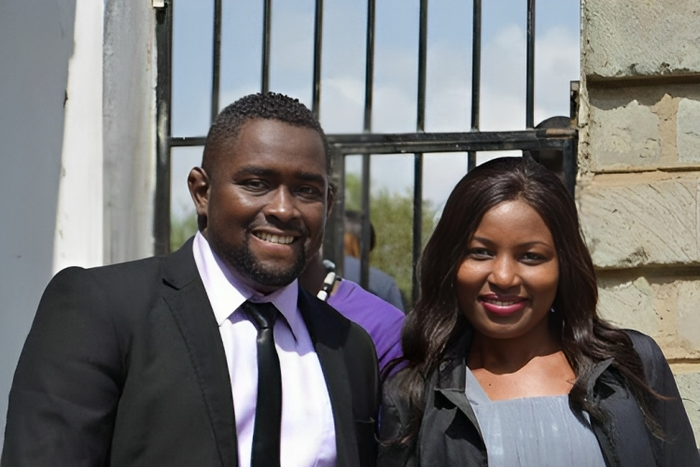 Actress Joy Karambu Kawira and her ex-husband