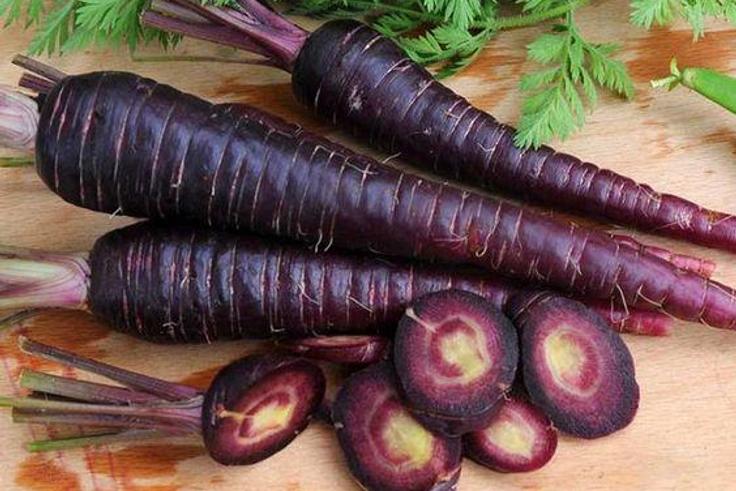 Carrots were once purple [Pinterest]