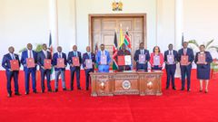 President William Ruto assented to the County Governments Additional Allocations Bill at State House, Nairobi.