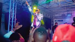 Alikiba in a previous show