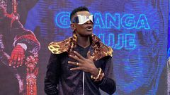 Jose Chameleone during the press conference on Monday
