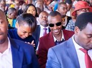 Karen Nyamu and Samidoh enjoying light moments