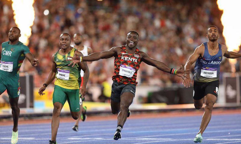 Ferdinand Omanyala storms to 100m world-leading time, makes February history