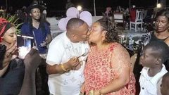 File image of former Nairobi Governor Mike Sonko and his wife, Primrose Mbuvi pictured during her birthday