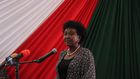 National Assembly Deputy Speaker Gladys Shollei speaking during the release of the 2023 KCSE exam results