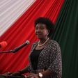 National Assembly Deputy Speaker Gladys Shollei speaking during the release of the 2023 KCSE exam results