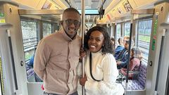 Comedian Njugush and his wife Wakavinye