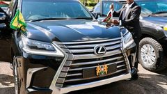President William Ruto's Lexus LX570