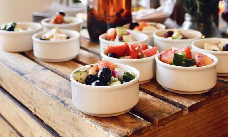 Food at the Movenpick Hotel