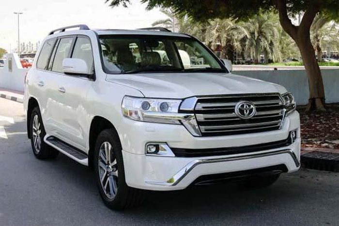 A Toyota Land Cruiser