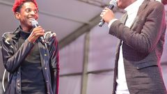 The late Fred Omondi and his brother Eric