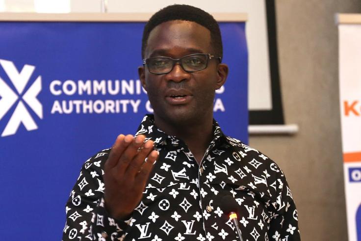 Ezra Chiloba during a past Communications Authority event
