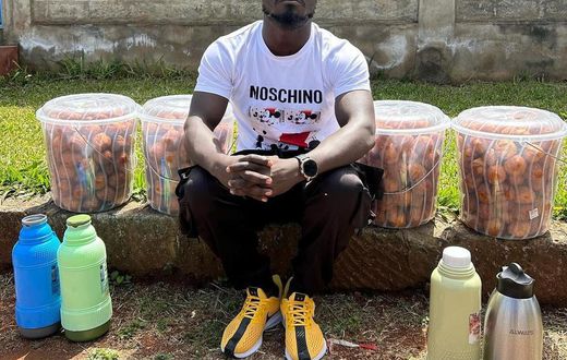 Comedian Mulamwah at the prepared Maandazi and tea for the anti-Finance Bill protesters in June 2024  (Instagram)