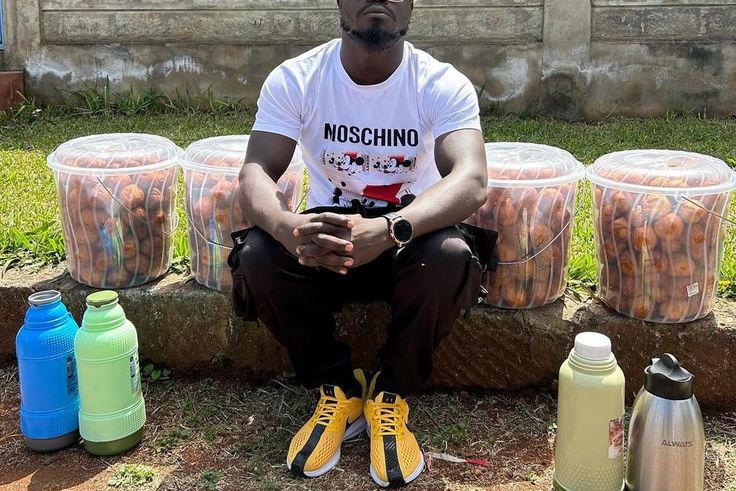 Comedian Mulamwah at the prepared Maandazi and tea for the anti-Finance Bill protesters in June 2024  (Instagram)